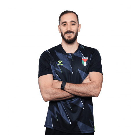 صورة رامي حمادة بقميص المنتخب الفلسطيني